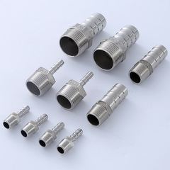 Factory wholesale series 304 stainless steel hex external thread sleeve fittings, complete specifications, external thread