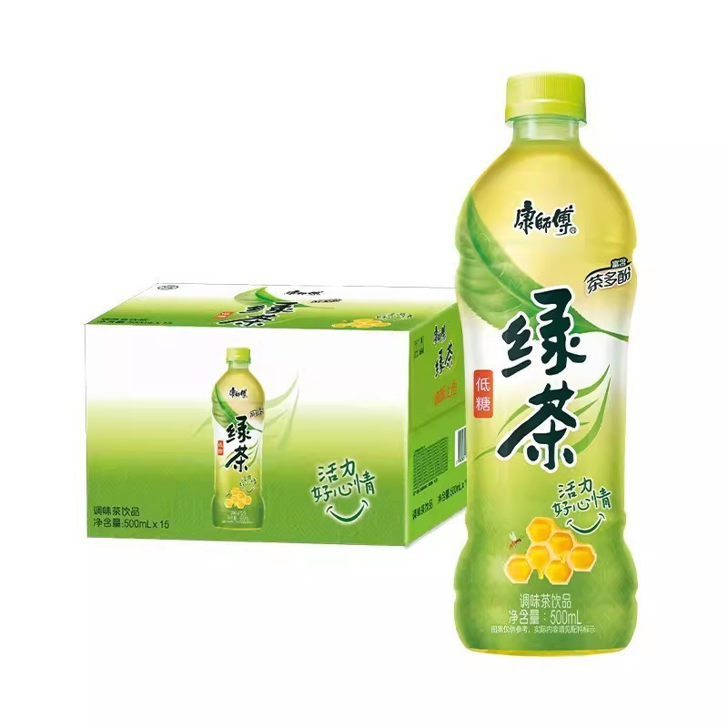 康师傅冰红茶500ml*15瓶整箱冰红茶茉莉蜜茶柚茶清茶绿茶包邮批发|undefined