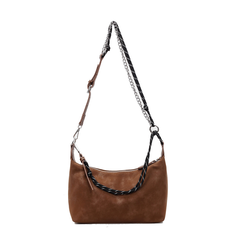 Bolsas de mujer transfronterizas retro bolsas de brazo de aire extranjero para mujeres otoño y invierno 2025 nueva moda bolsas de hombro casuales simple mochila