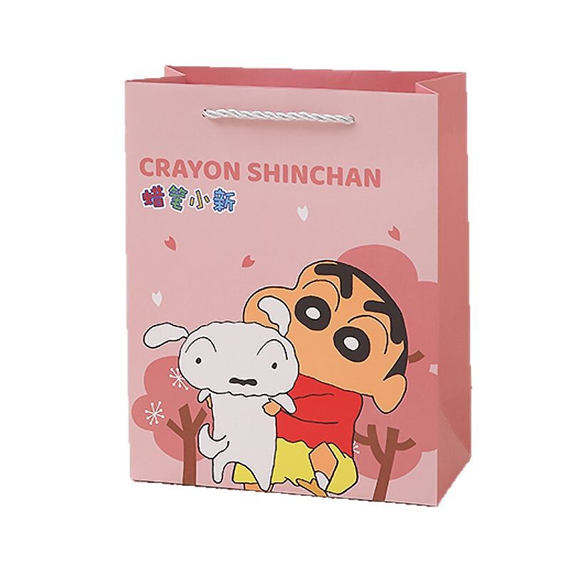 クレヨンしんちゃんギフトバッグ正規版授権漫画お土産袋子供プレゼントバッグ逸品店文房具店ギフトバッグ|undefined