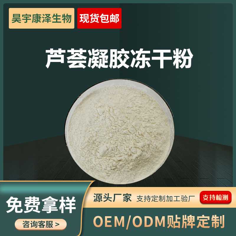 芦荟凝胶冻干粉库拉索芦荟提取物化妆品原料水溶芦荟冻干粉