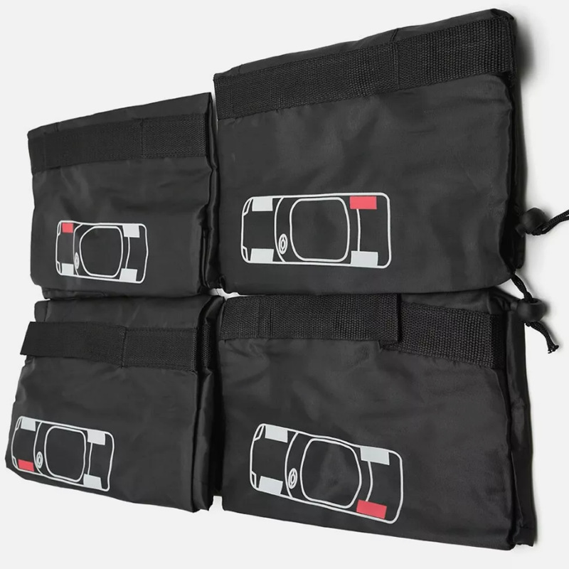 Cross-border new 190T polyester taffeta tire cover spare tire cover outdoor waterproof tire cover dustproof snow tire collection