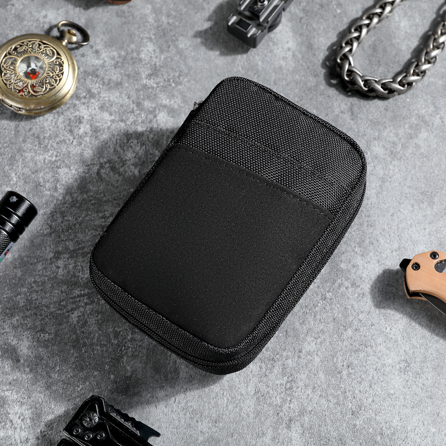 Nuevo bolso de tarjeta transfronterizo multipropósito bolso de almacenamiento de herramientas EDC mini bolso portátil diario