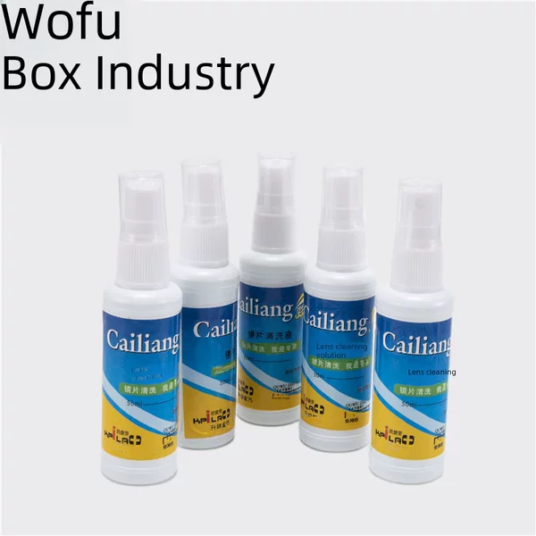 Manufacturer 50ml glasses cleaning solution spray glasses water lens cleaning agent l glasses care solution wholesale printable ogo