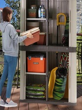 戶外儲物櫃防水室外花園庭院工具箱櫃子防雨工具櫃陽台收納櫃