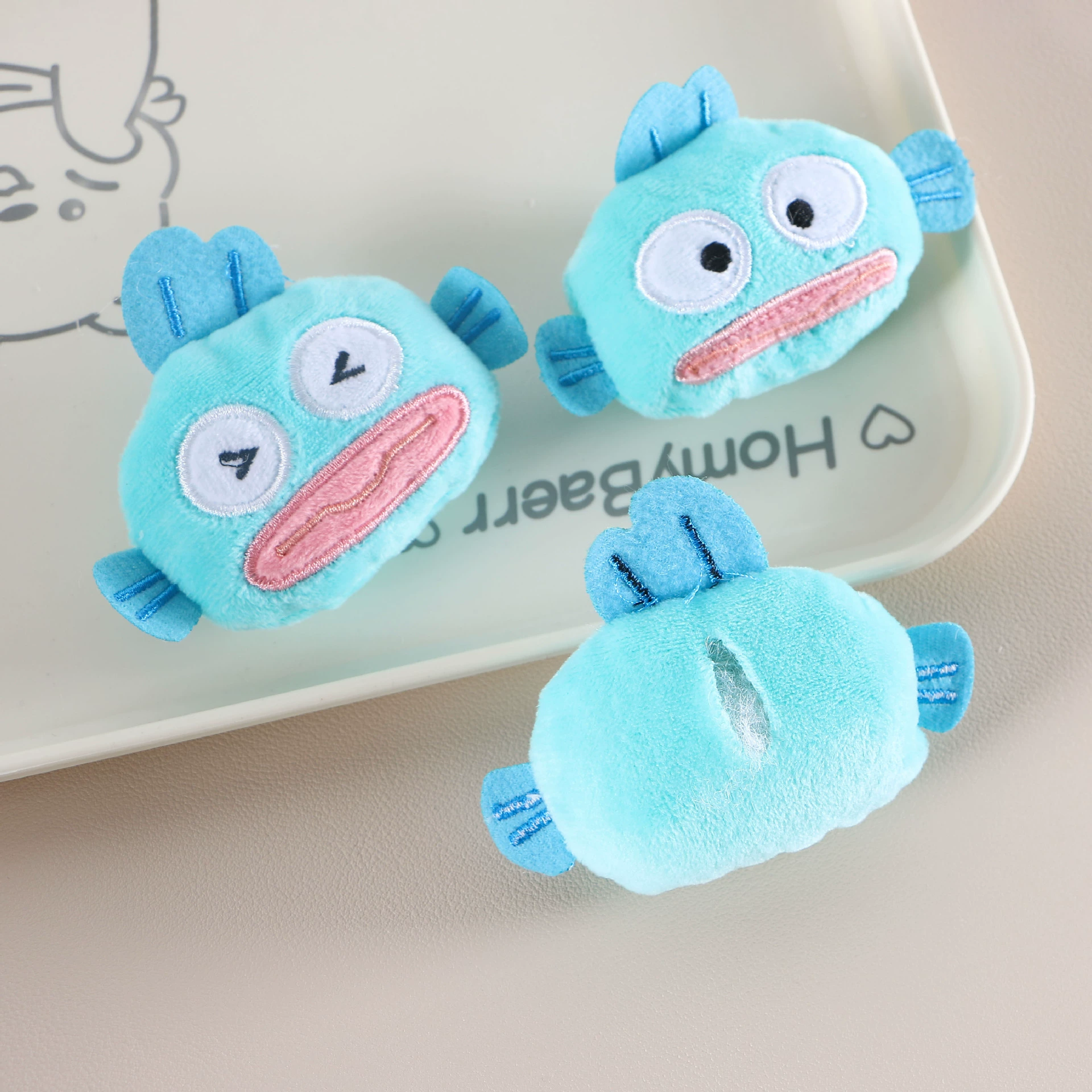 Cartoon plush doll, brooch, children's wallet, accessory with accessories, new collection, handmade, Birthday gift