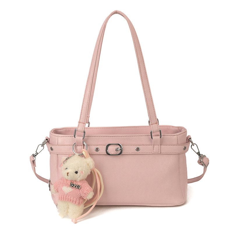 Bolsa de viaje simple para mujeres 2026 primavera nueva sensación diaria de hombro brazo bolso de nicho bolso de tramo inclinado ocio