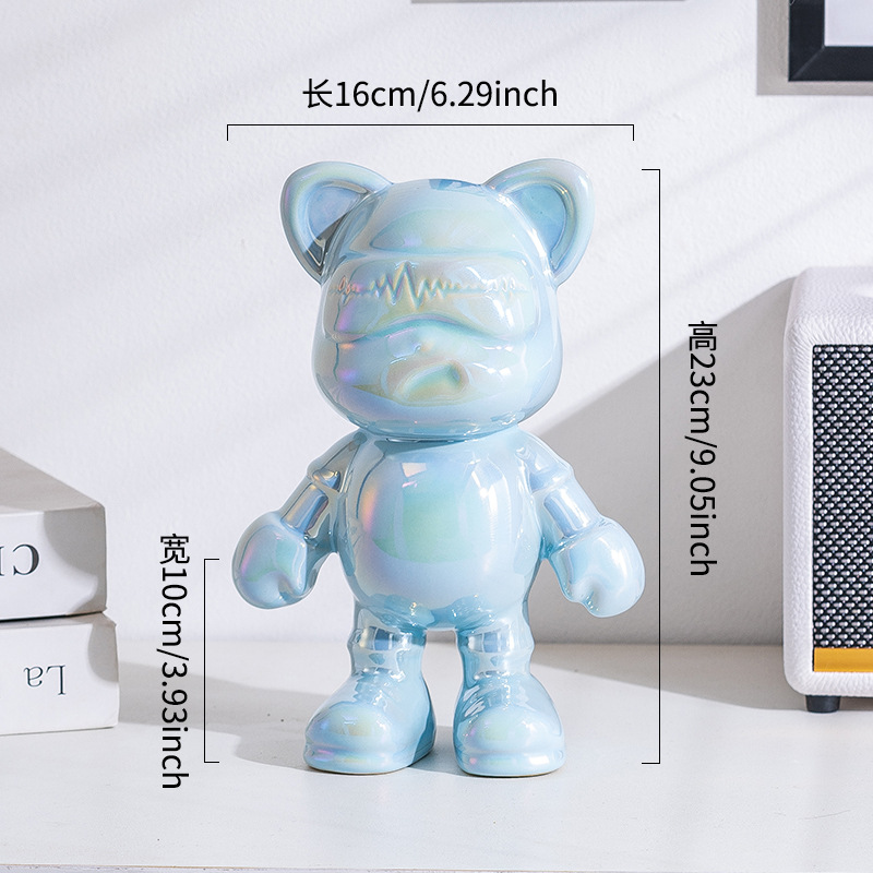 Tracción azul Chapada de 23 cm