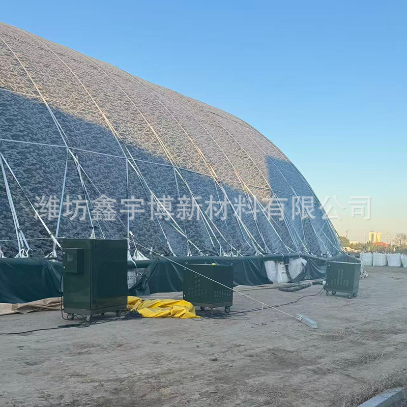 大型户外飞机仓库充气机库防尘建筑业源头厂家免搭施工临时棚房