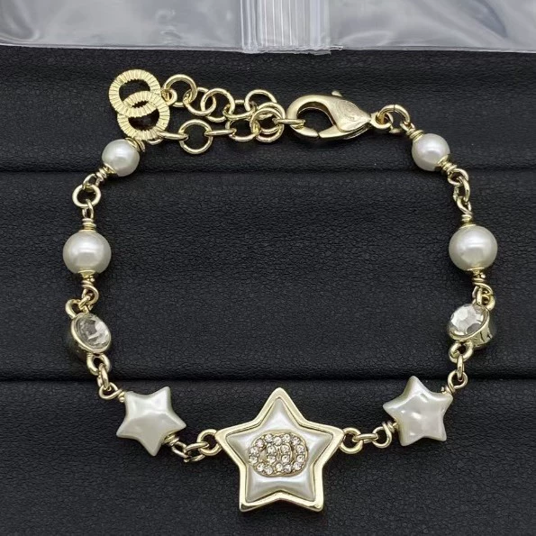 Браслет из жемчуга, ожерелье, цепь с буквами, серьги, стиль light luxury