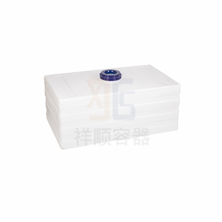 KC-230L塑料饮水箱 白色塑胶桶 方形卧式pe水桶 车载备水箱备油箱