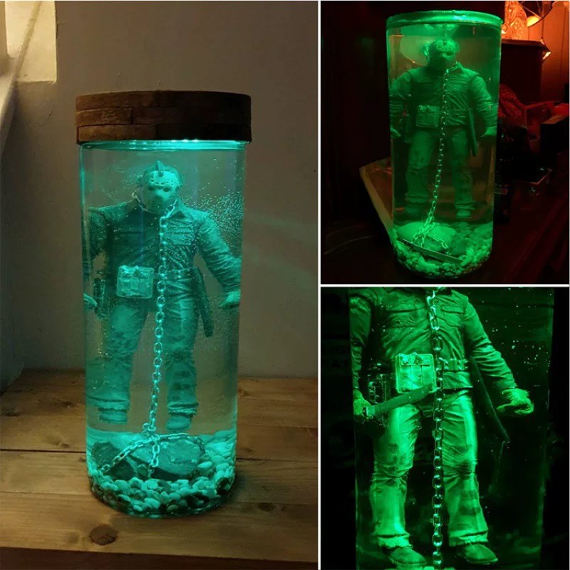 Новый продукт Jason жив! Jason все ещё жив резиновый световой персонаж фильма ужасов
