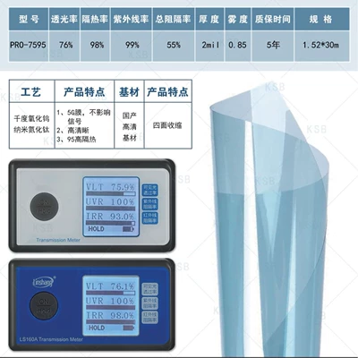 High Heat Insulation High-Definition Solar — Automotive Film