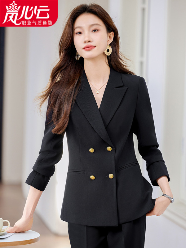 スーツスーツ新作春秋冬ビジネスフォーマルOLプロフェッショナルウェア気質女神風高級作業服1791|undefined