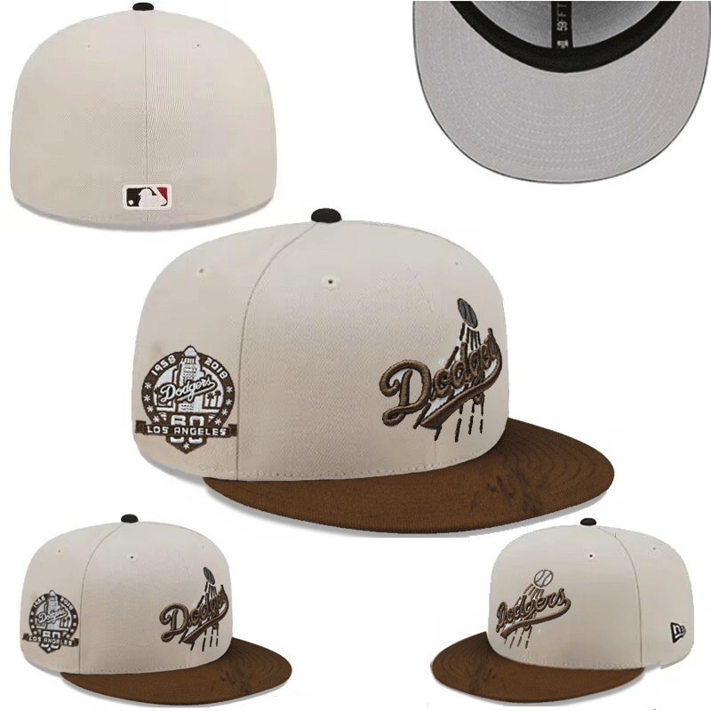Nueva gorra de béisbol de LA con visera plana, gorra deportiva informal de estilo hip-hop cerrada, gorra de talla moderna de estilo coreano, gorra unisex bordada.