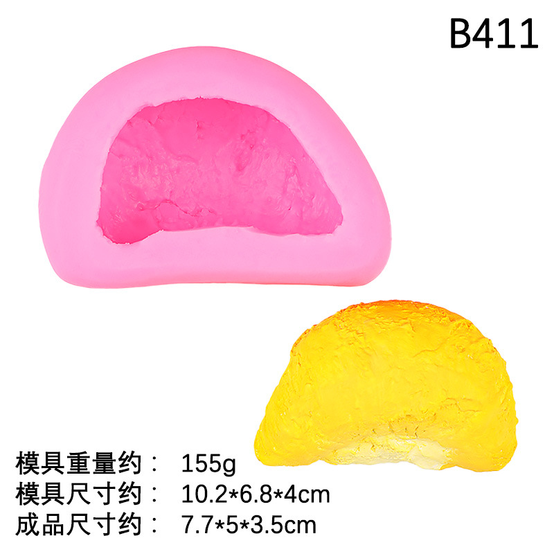 4 # B411 carne de durian gordo-rosa