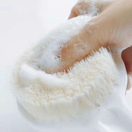 Bath brush, back rub brush, unprinted back rub artifact, long handle back rub mud bath brush, double-sided bath ball, bath brush wholesale