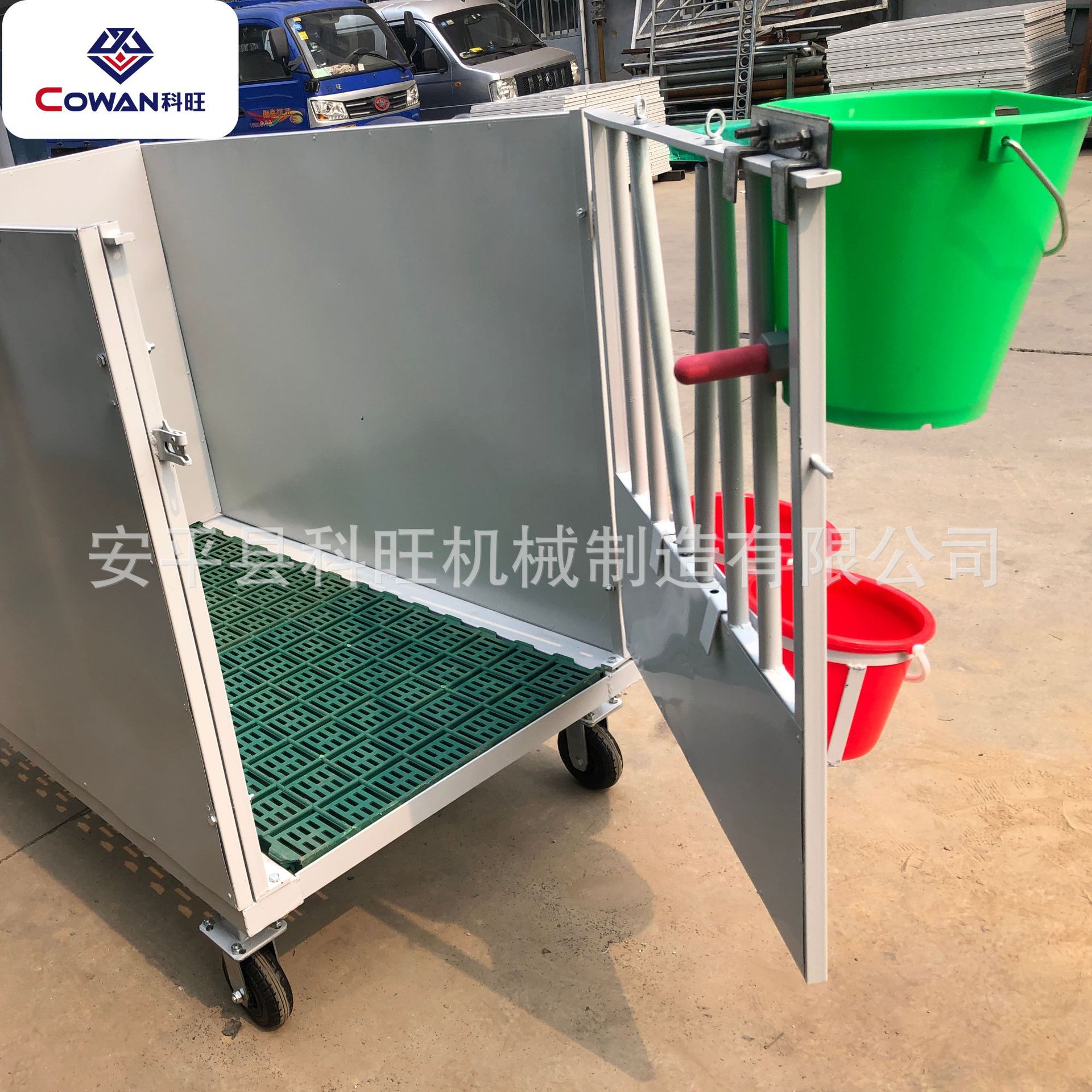 Equipo de cría de ganado personalizado, corral de terneros, corral de terneros, corral de ganado pequeño, cerca de aislamiento de alimentación de ganado joven, fácil de mover