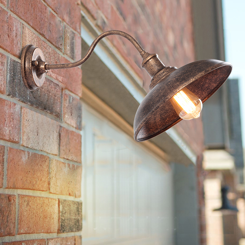 Wall Lamp Outdoor Waterproof Garden Balcony Lamp Sun Room Terrace Lamp Outdoor Sensor Lighting Door Headlight Led Lamp