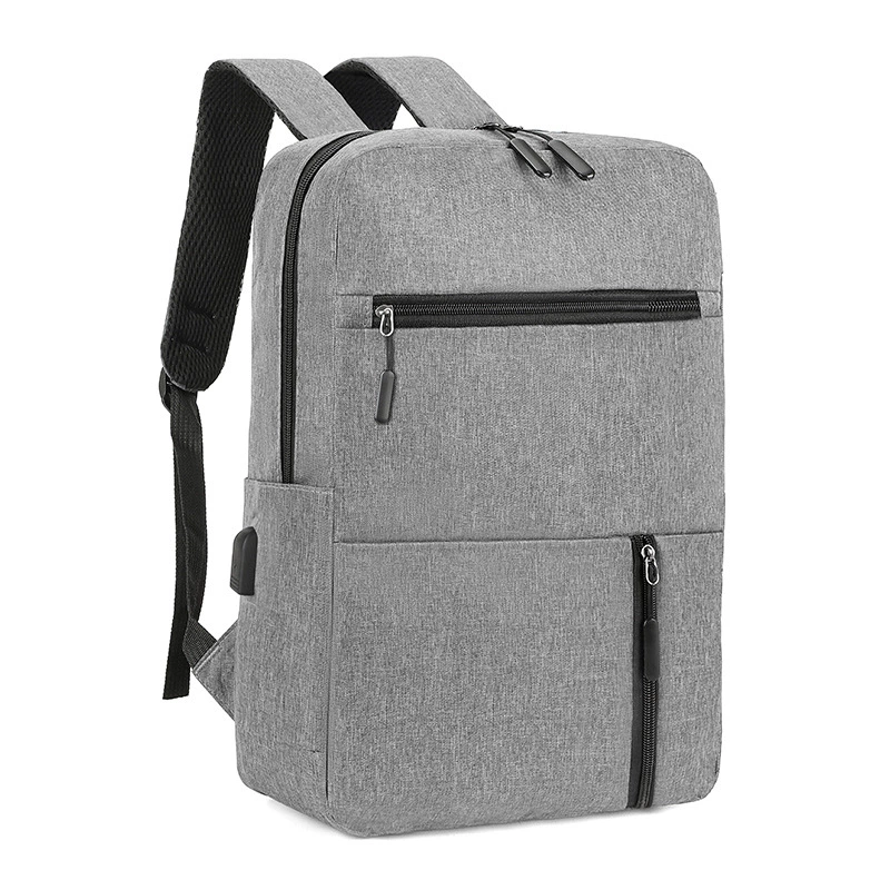 Set for leisure, backpack, laptop, business version, 3 piece set, Korean style