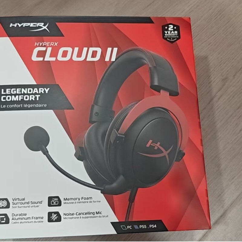 Hyperx Cloudⅲ Extremely Unknown Hurricane 2 Over-Ear Gaming Headset USB Compatible with Original Kingston Earphones
