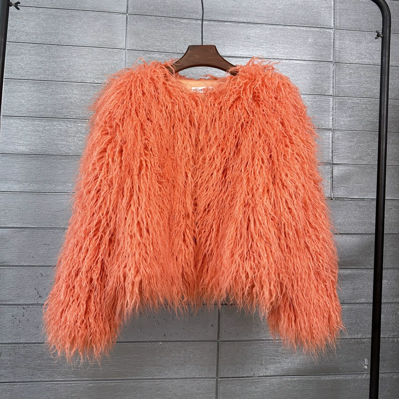 Раскрашенная шерстяная куртка, Aliexpress