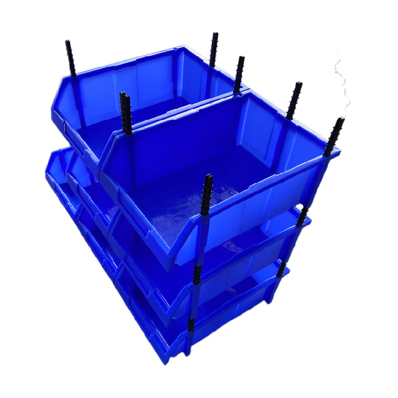 现货河北石家庄加厚货架物料箱 组合式零件箱 五金电子元件箱