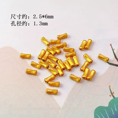 Necklace Charms DIY Semi-Finished Accessories – Zərgərlik ara hissələri - explosive-brushed-bamboo-section