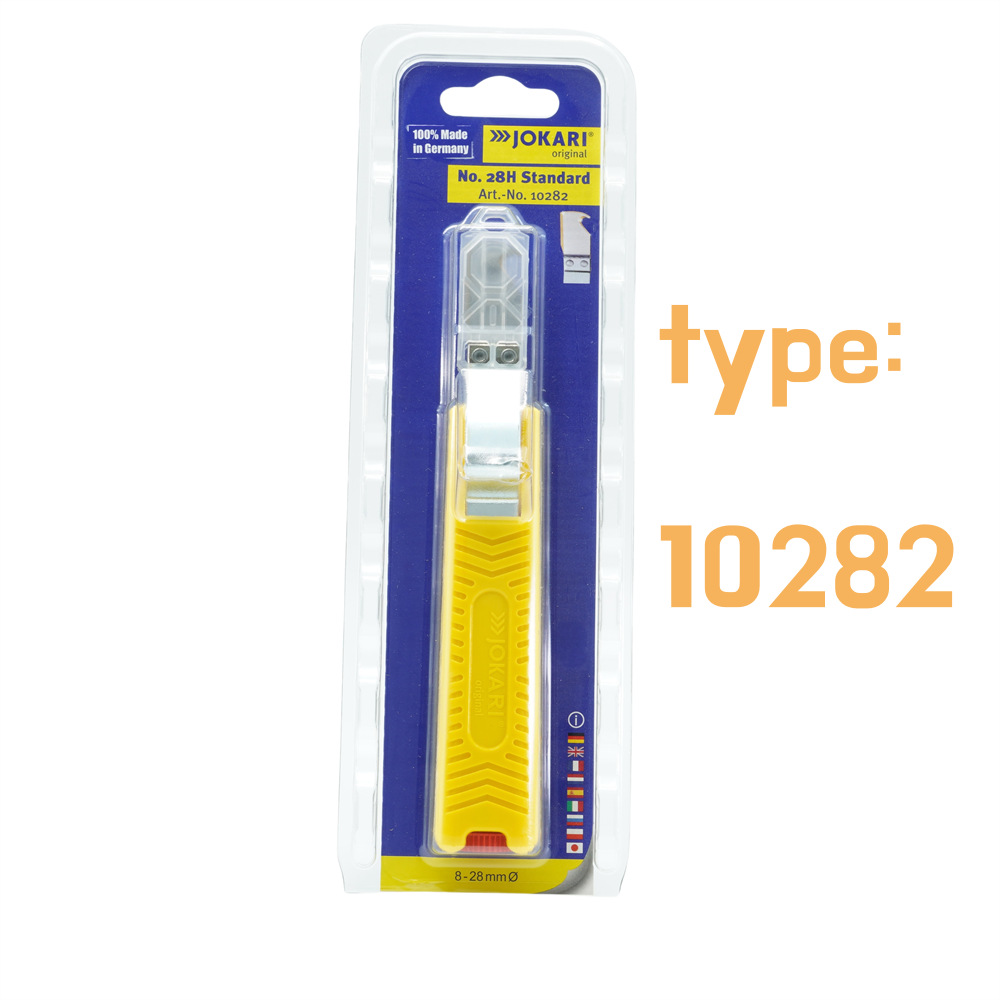 德国原装进口JOKARI 电工专用开缆刀省时方便快捷10282剥线钳