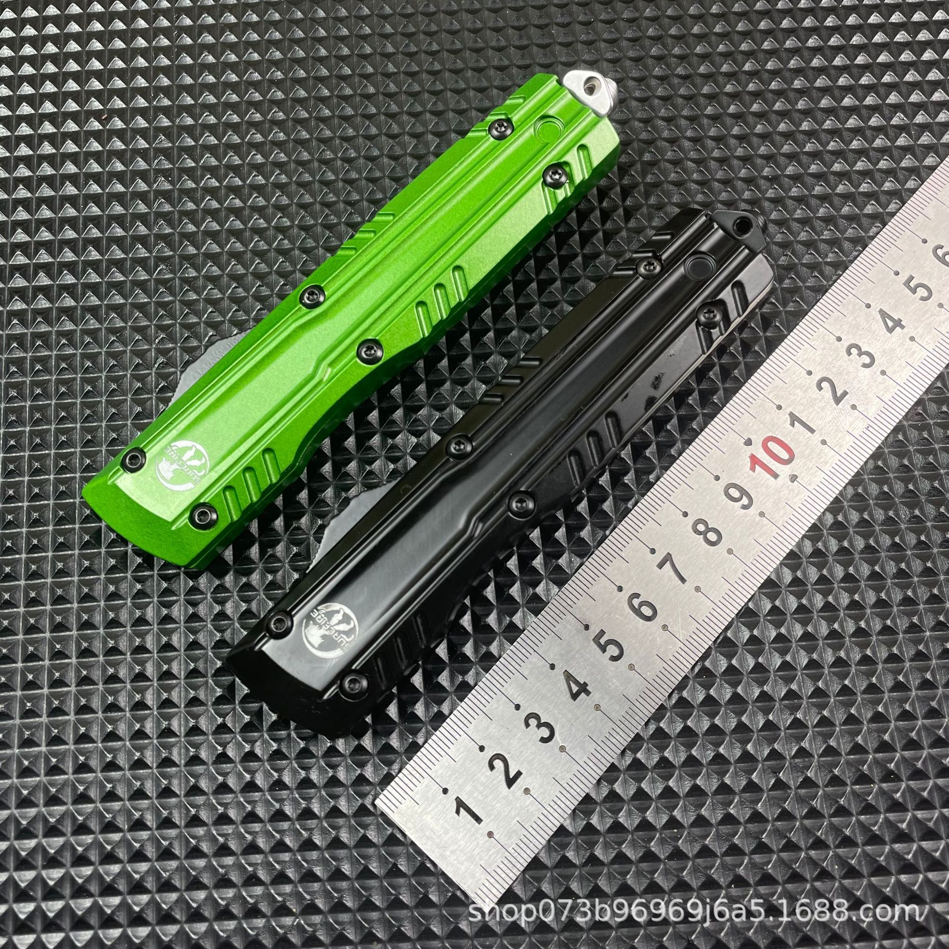 厂家户外多功能刀蝴蝶3300蛇神大龙微技术锌合金手柄配件柄工具