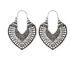 S3576 Heart -shaped ancient hood earrings