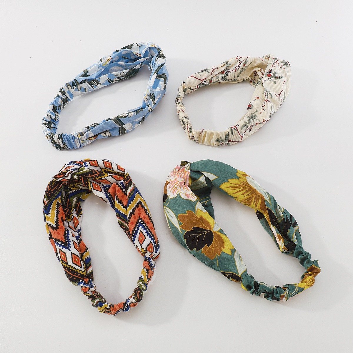 Fashion Flower Cloth Hair Band display picture 3