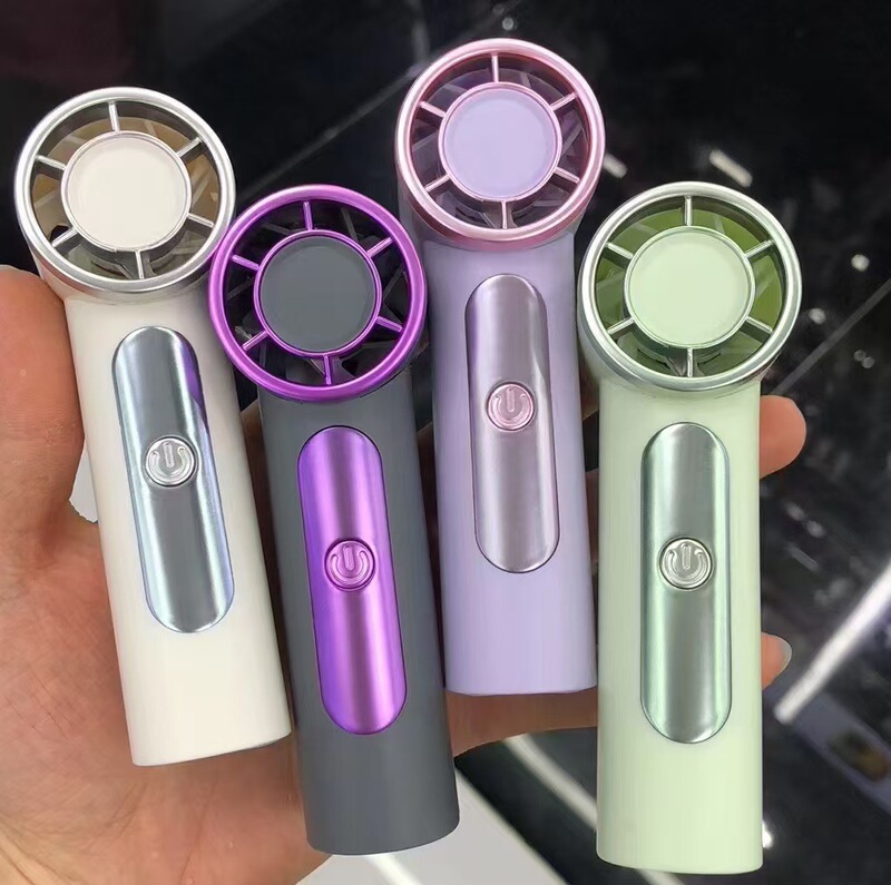 夏高速ミニハンドヘルドファン USB 充電長持ちタービン暴力ポータブル屋外小型ファン|undefined