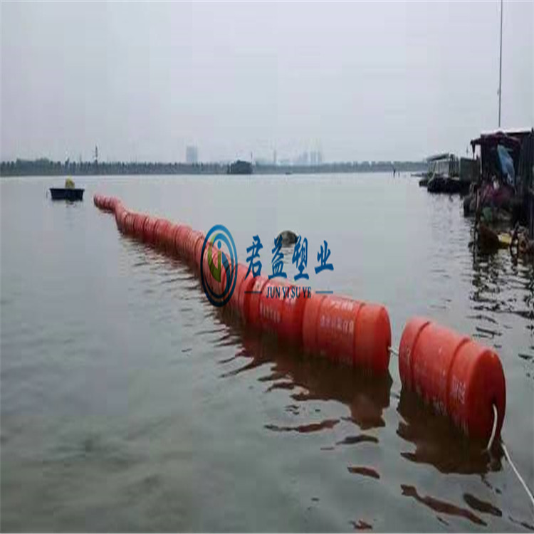 水库杂草拦污浮漂 300x1000取水口拦截垃圾浮筒