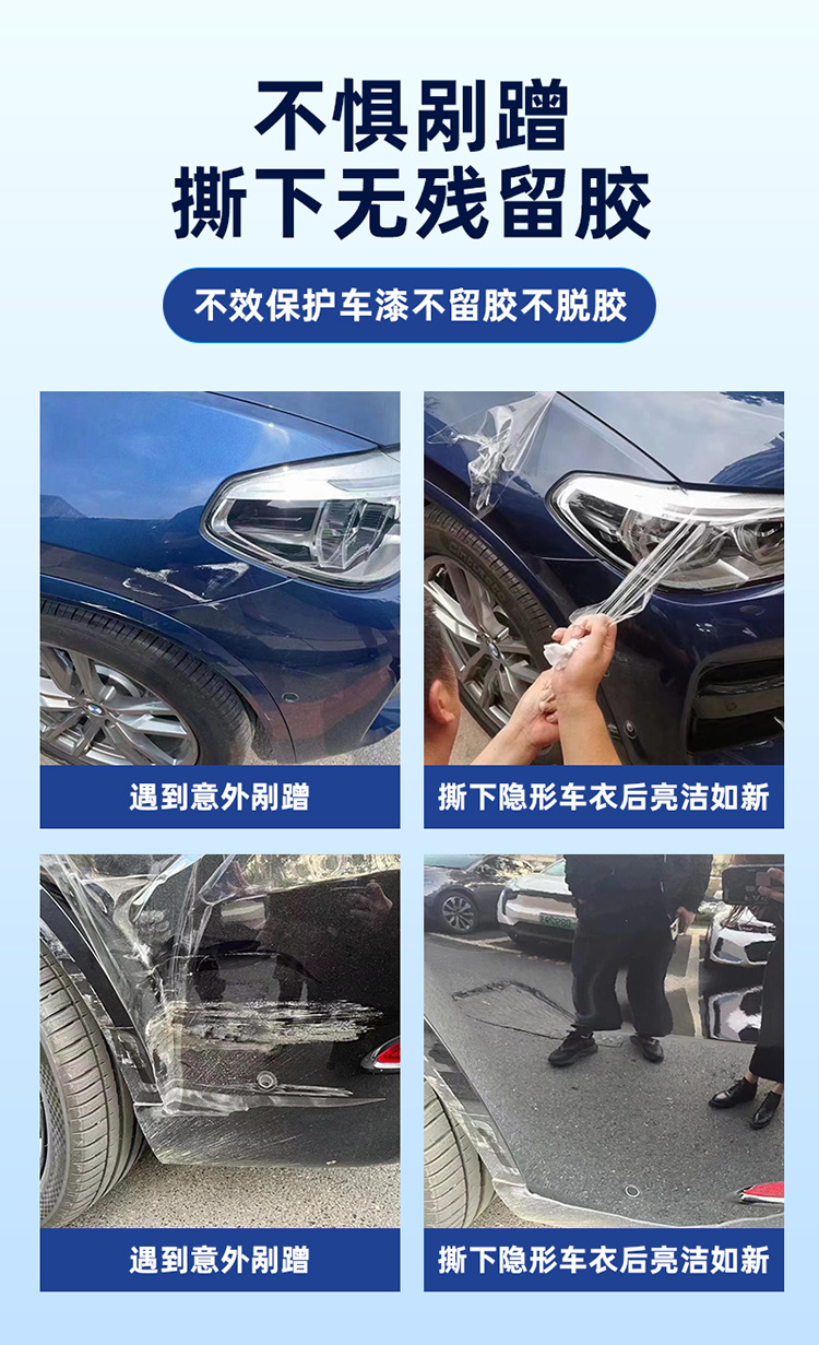 Cross-Border Tesla Model Y3 Special Car Tpu Car Cover Full Car Paint Protective Film Self-Healing Ppf Anti-Scratch