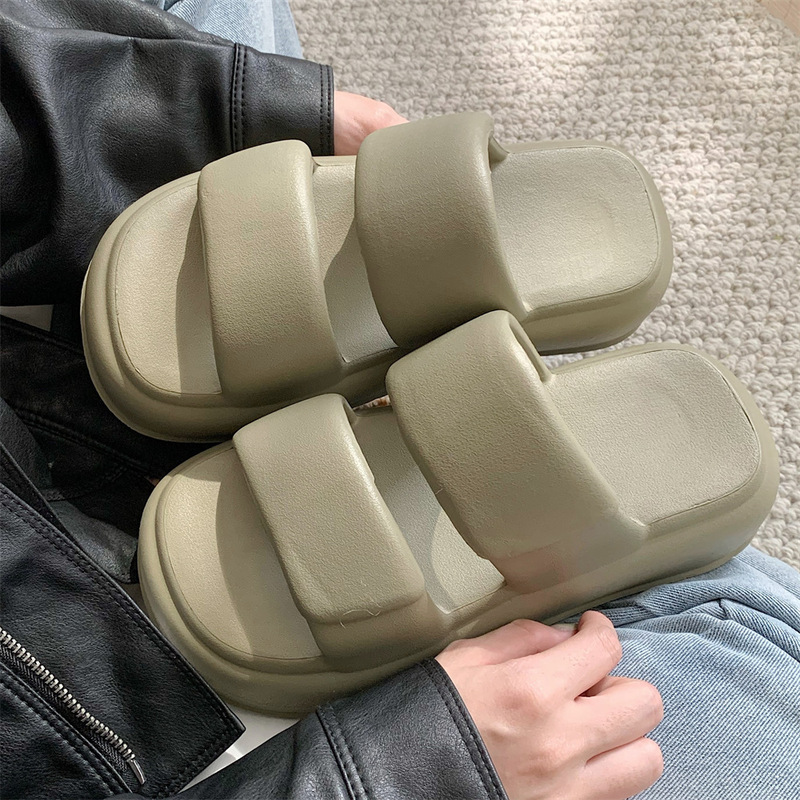 Girls' Summer Casual and Comfortable Thick-Soled Outdoor Beach Fashion Vacation Beach Double-Strap Slippers for Seaside Vacation Girls' Summer Casual and Comfortable Thick-Soled Outdoor Beach Fashion Vacation Beach Double-Strap Slippers for Seaside Vacation