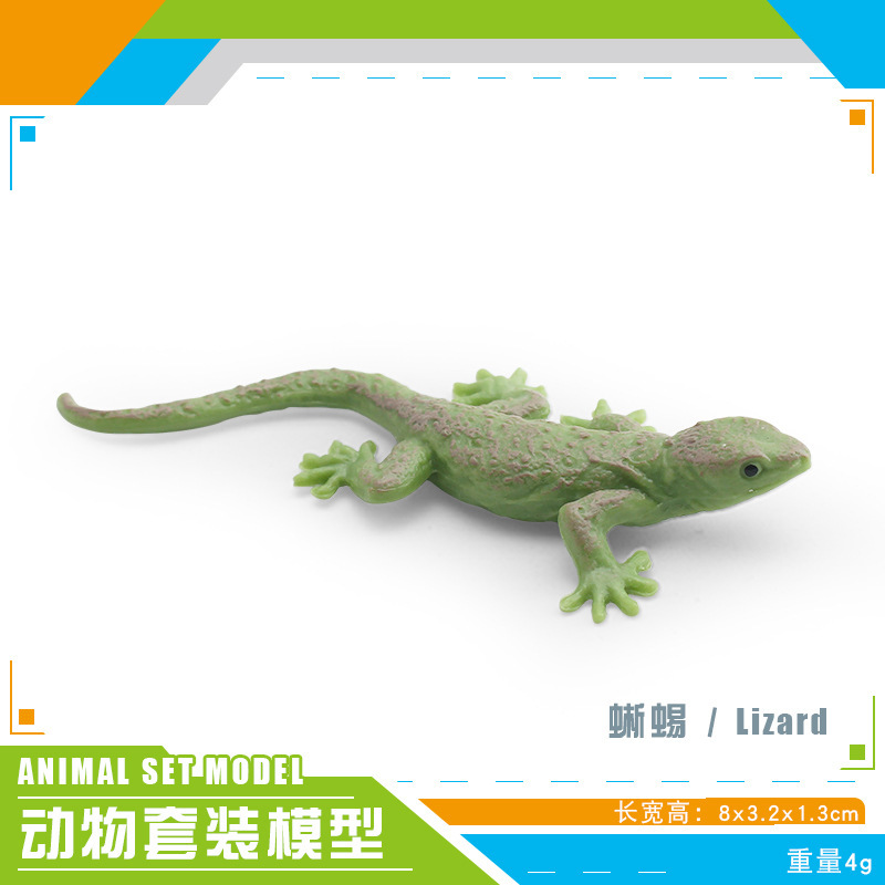 Simulación transfronteriza de animales forestales modelo de lagarto melena de león de lagarto cabeza de lagarto de piedra dragón leopardo guardian palacio camaleón ornamentos