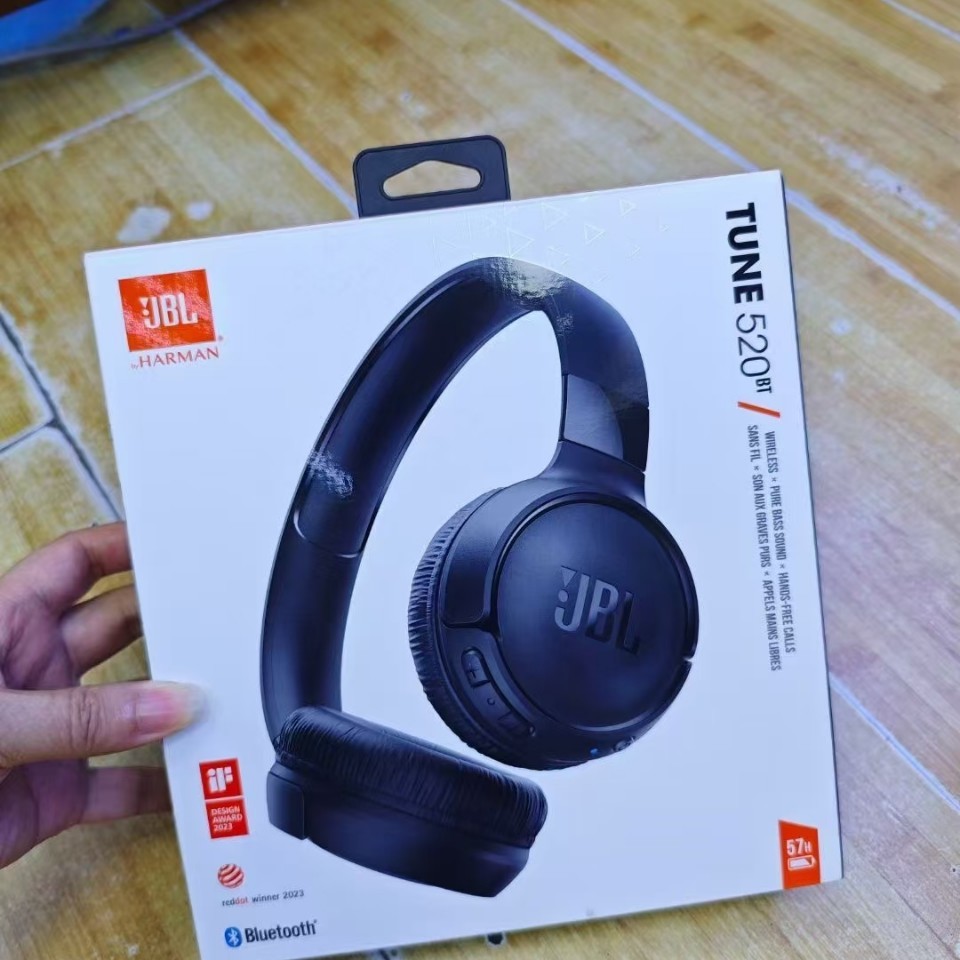 cross-border tune520bt over-ear wireless bluetooth headset hifi heavy bass gaming long battery life headset for conversation