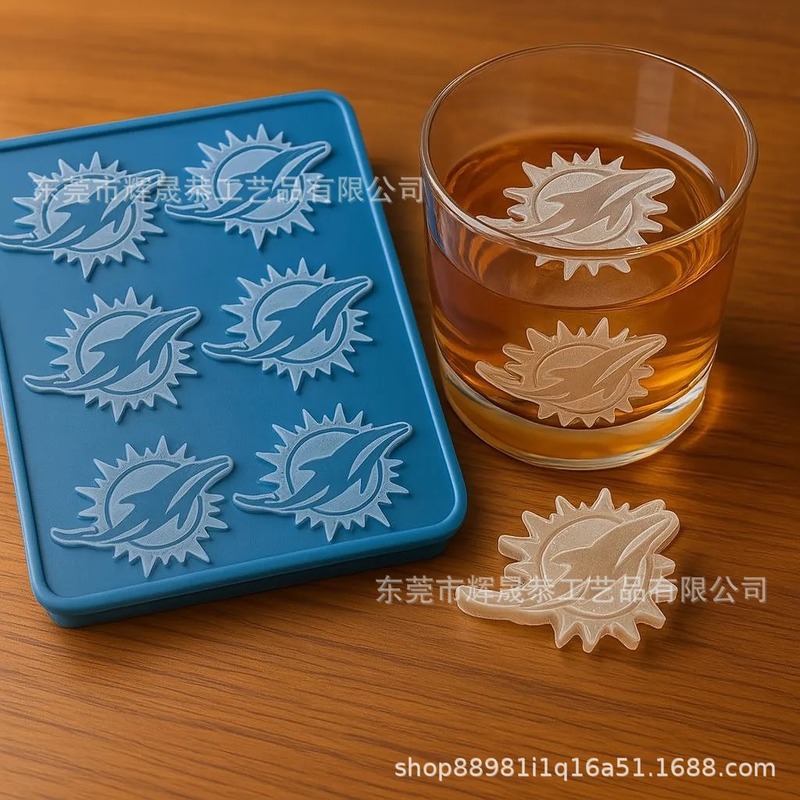 国境を越えた新しいサッカーチームSilicone Ice Moldサッカーチームのシリコン氷型|undefined