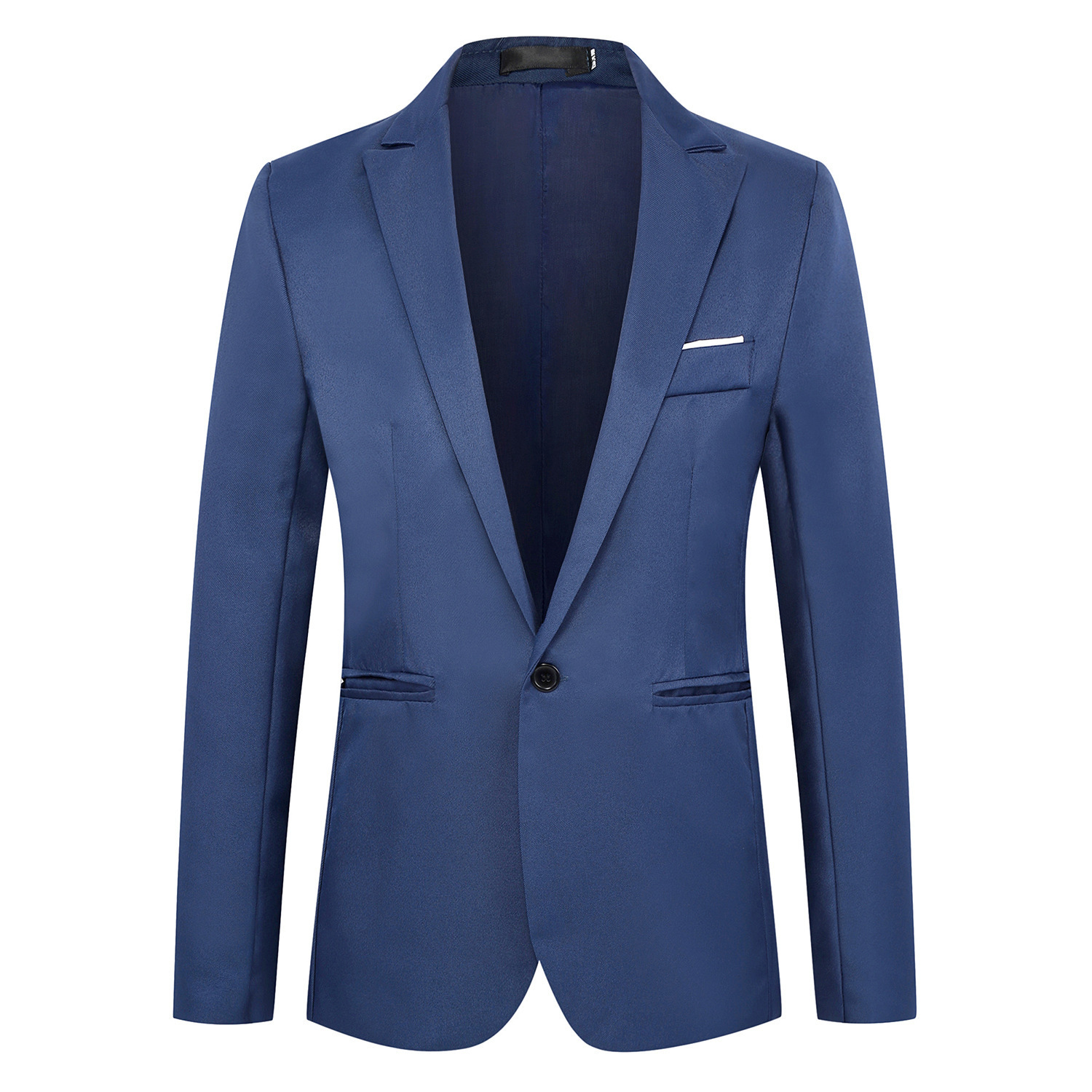 2024 primavera y otoño nueva moda para hombres, un botón, chaqueta de traje pequeño casual, chaqueta, traje coreano, cabello de una pieza