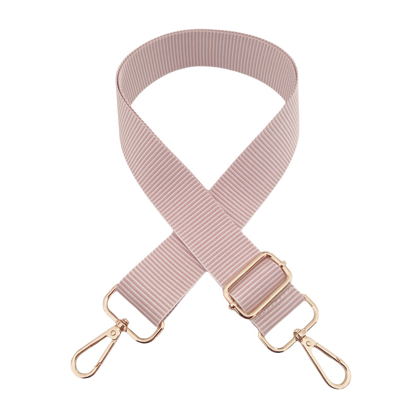 Polyester Cotton Stripe Bag Strap display picture 13