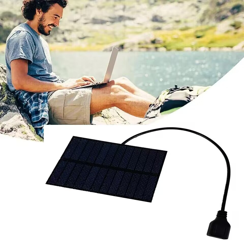 1.5W多晶迷你太阳能板ETFE   5V6V充电MP3MP4  便携应急能源跨境