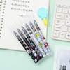 Cartoon rollerball quick dry high quality capacious gel pen for elementary school students