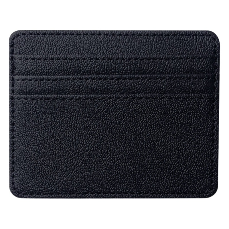 Titular de tarjeta de cuero blindado NFC titular de la tarjeta de PU de desmagnetizador antirrobo RFID