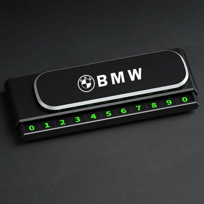 Nömrəli dayanma kartı: plate, car mobile phone - can-be-hidden-bmw-black
