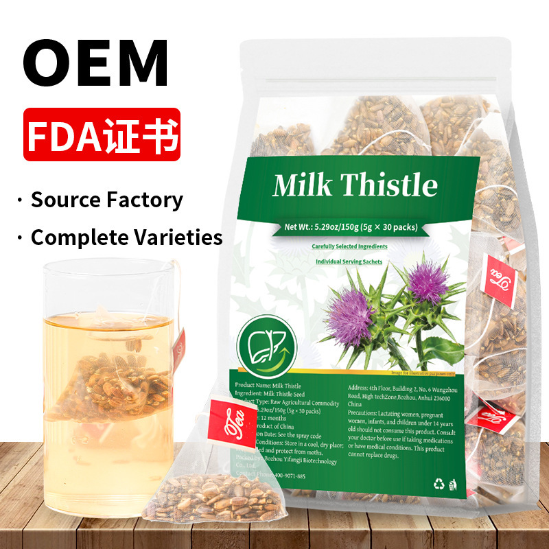 Milk Thistle Tea Bags Milk Thistle Seeds Milk Thistle Seed Tea Non-Domestic Sales