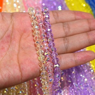 4/6mm����ˮ���⾧�ֹ�����diy�Ʒ�������ɫ����朷��