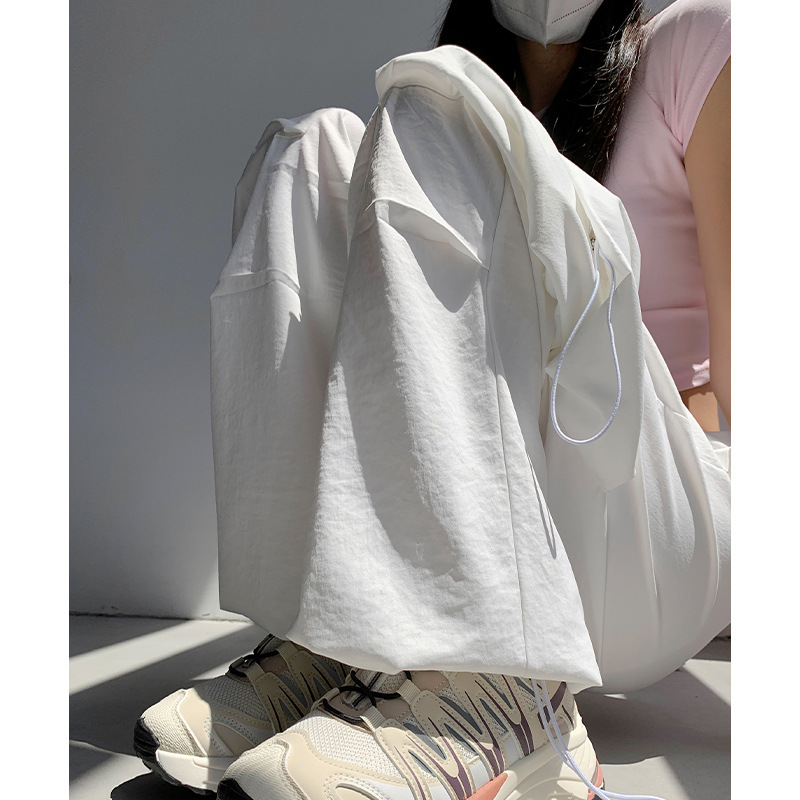 White quick dry climbing trousers