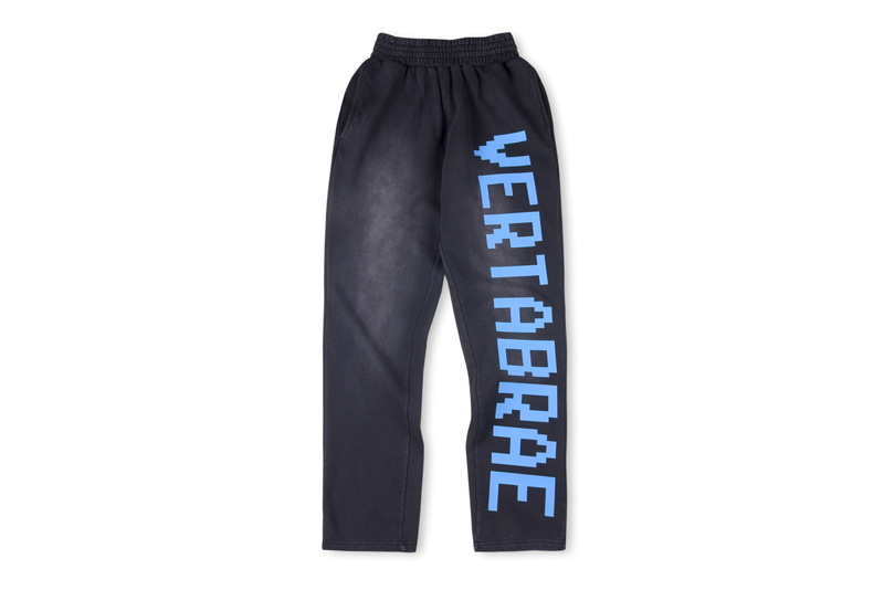 跨境外贸男女明星同款Vertabrae sweatpants镶钻立体字休闲长裤|undefined