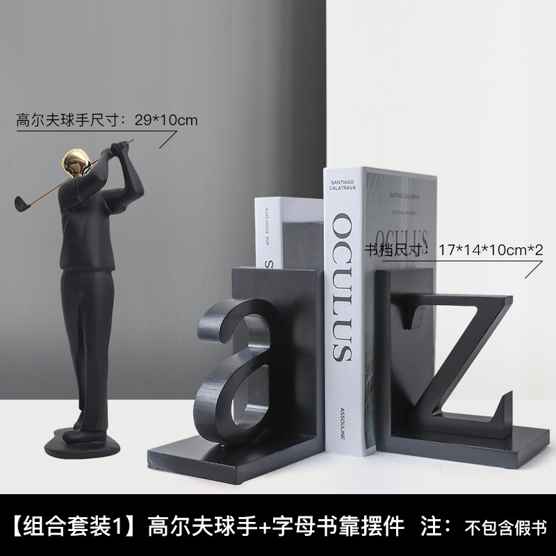 リビングルームの置物は軽くて豪華で高級な雰囲気のお酒棚の装飾品です。